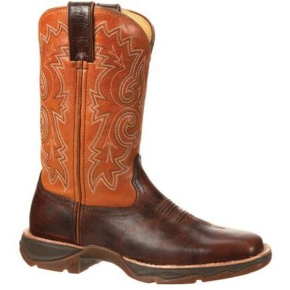 Ramped Up Lady Rebel by Durango Women's Western Boot Size 11 Brown Tan DWRD034 - Picture 10 of 10